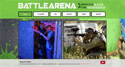 Desktop Screenshot of battlearena.dk